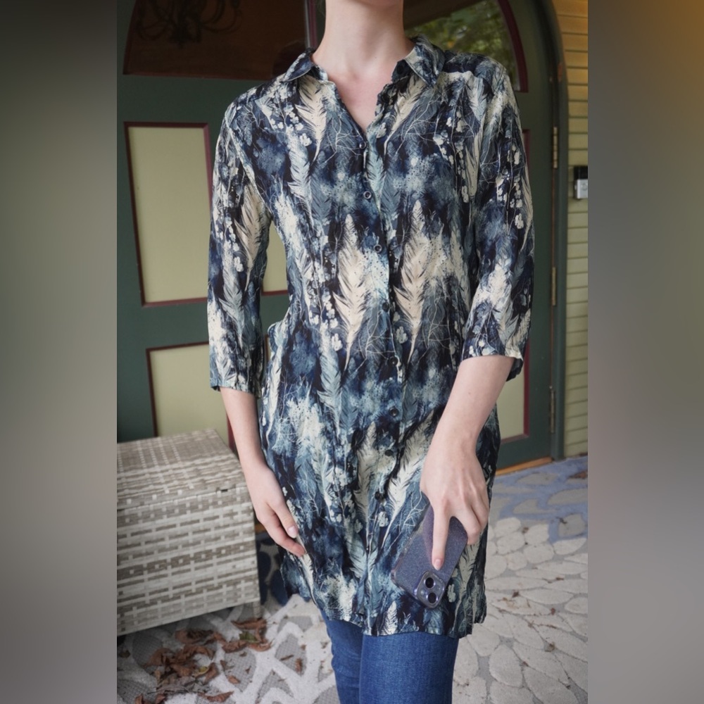 APNY Shirt Dress - Picture 3 of 4